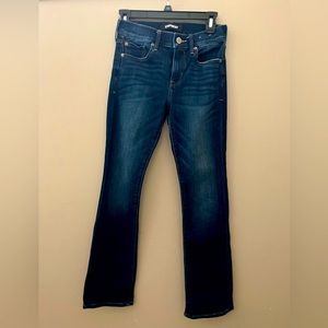 Express Barely Boot Jeans 0S